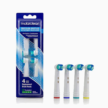 Precision Toothbrush Heads, 4 Heads