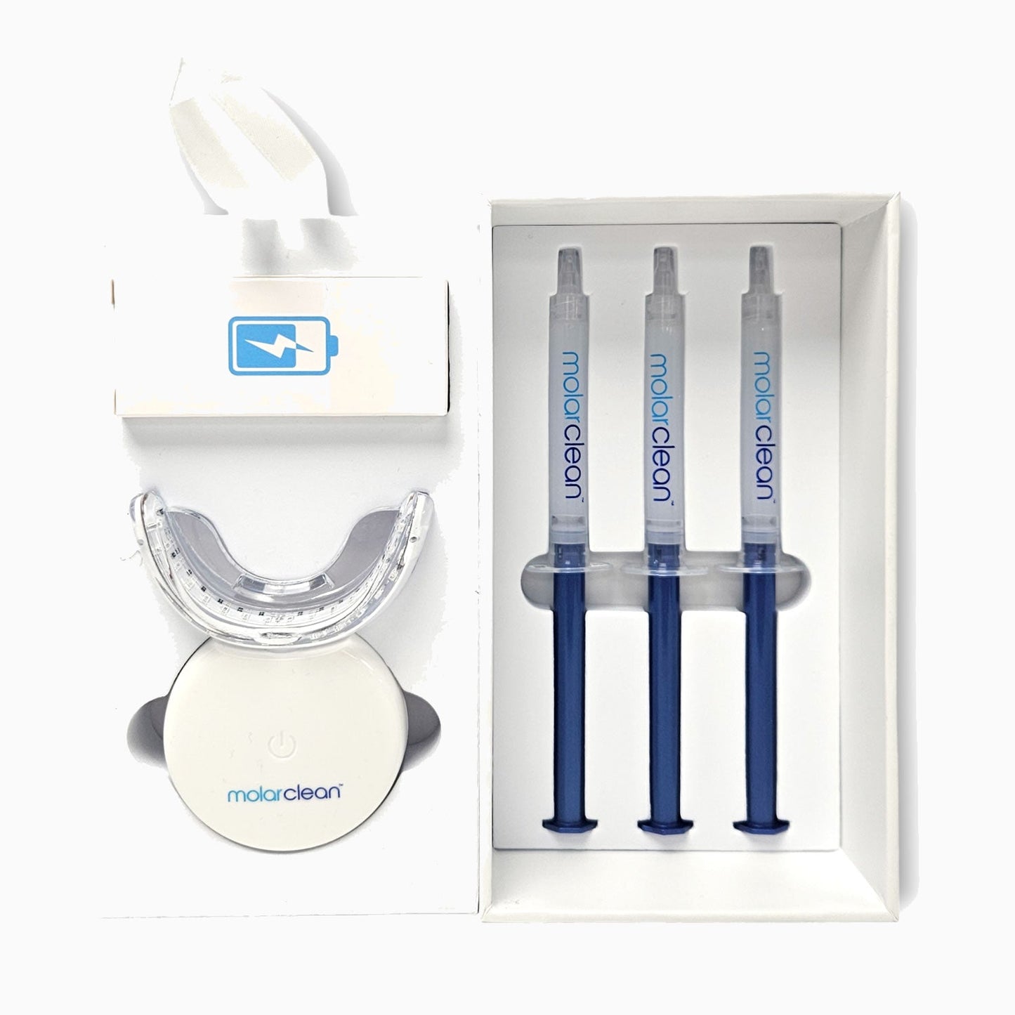 LED Rechargeable Teeth Whitening Kit